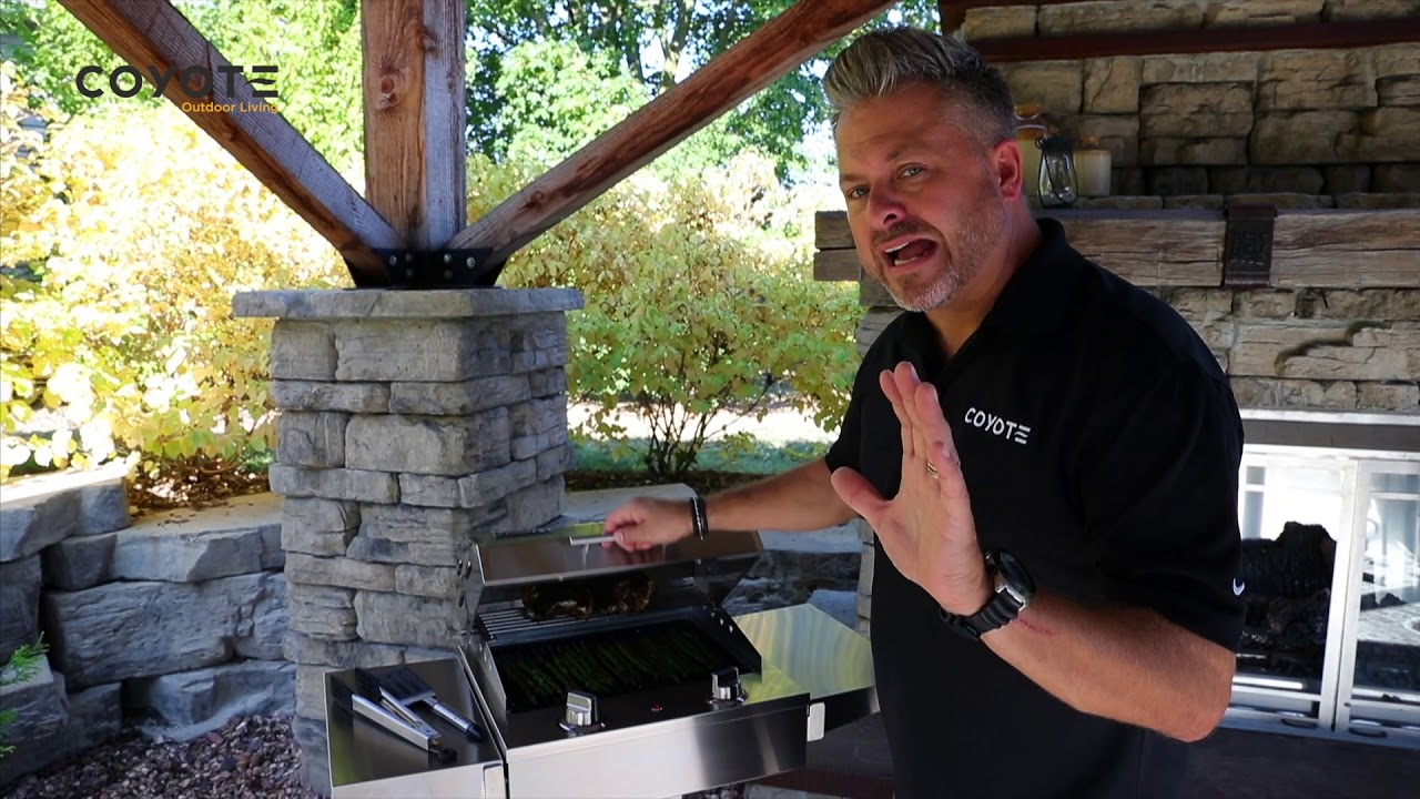 Coyote Outdoor Electric Grill Demo YouTube