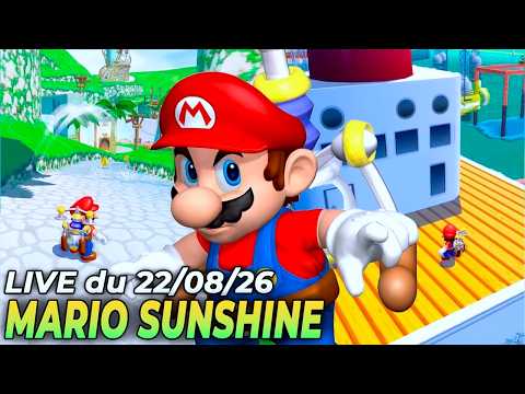 VOD ▶ Cache Cache Mario Sunshine ! - Live du 22/08/2026
