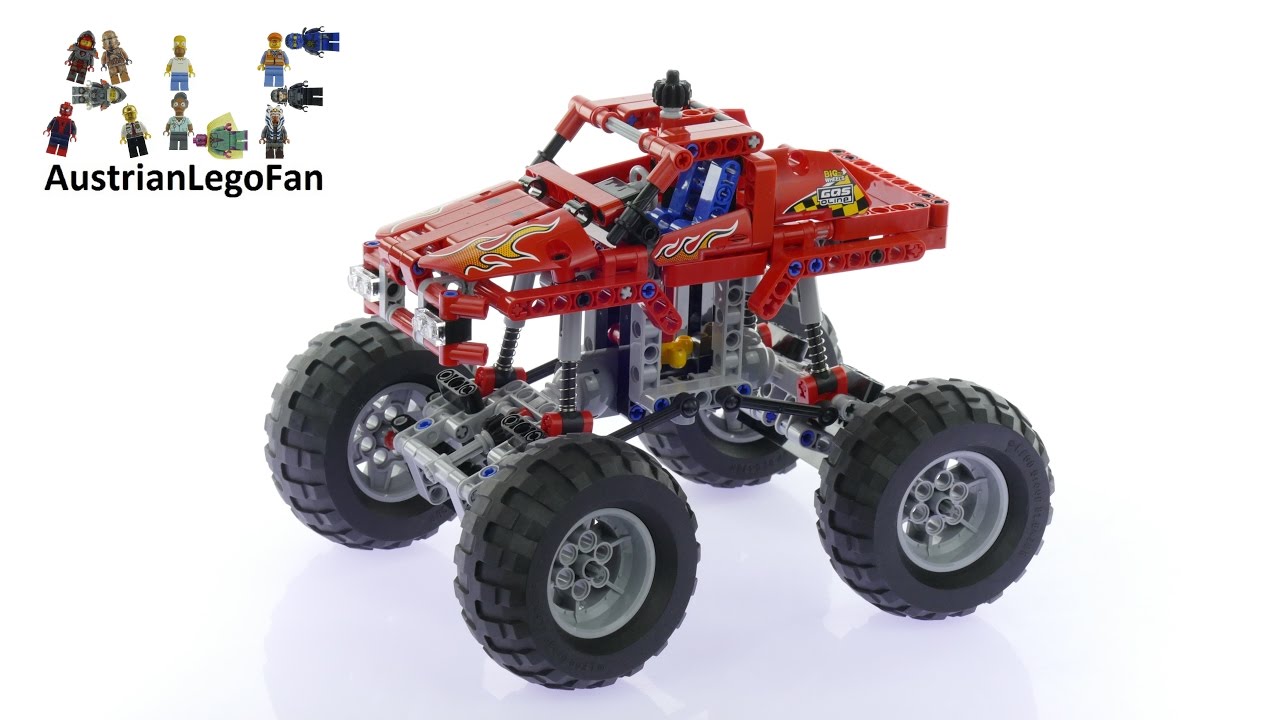 monster truck lego technic