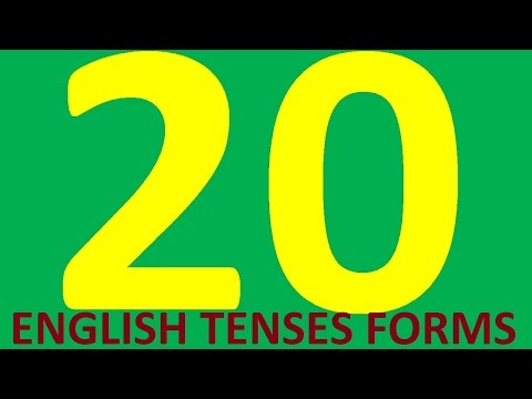 20 ENGLISH TENSES FORMS. All Tenses In English Grammar With Examples - Full Course Intermediate