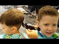 How to Cut Little Boys Hair with Clippers & Scissors + Blending and Cowlick Instruction