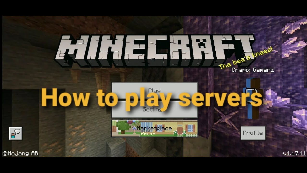 Play Server Minecraft How to play servers in minecraft pe - YouTube