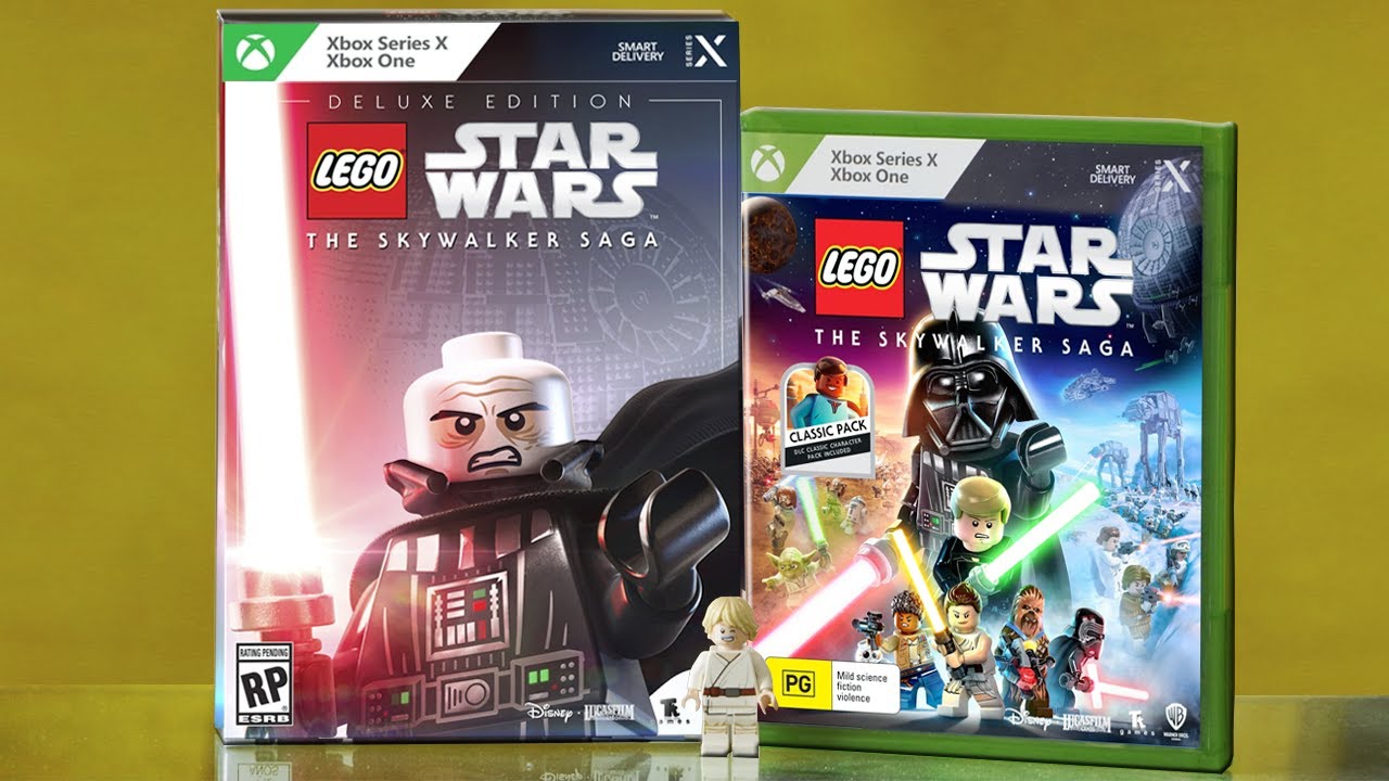 LEGO Star Wars: The Skywalker Saga  Deluxe Edition Unboxing + Steelbook 