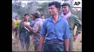 Cambodia - Khmer Rouge guerrillas defect