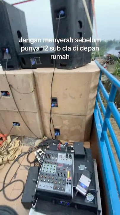 Story sound miniatur horeg naik pickup