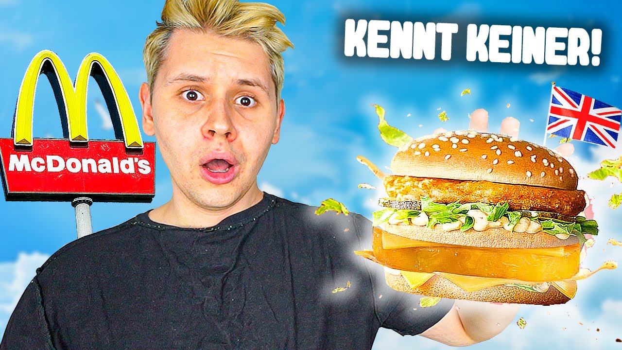 FAST FOOD ESSEN, das es bei uns NICHT GIBT!😮🍔(McDonald‘s,Burger King bis Poppies,Nandos)