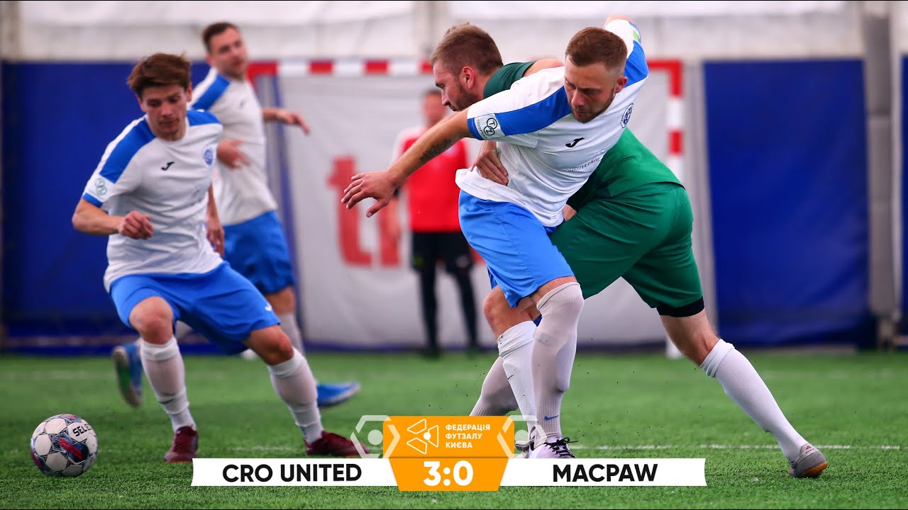 Огляд матчу | CRO United 3 : 0 MacPaw