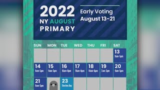 Early voting in NY primary kicks off
