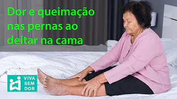 Como deitar com dor nas pernas?