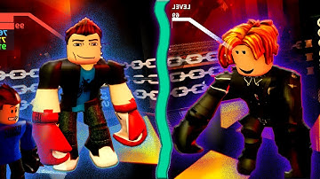 Teaching MY FRIEND (noob) how to play Roblox Boxing League