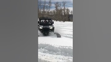 Snowmobile or sxs? #shorts #skidoo #polaris #snowmobile #rzr #backcountry #braap #sled