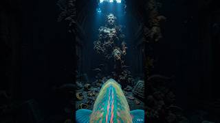 Exploring the Deep Sea Ruins 🔱....#UnderwaterWorld #OceanLife #MagicalOcean #DeepSea