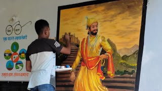 Shivaji Maharaj Wall Painting screenshot 5