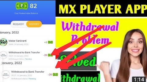 Mx player withdraw process. Mx player withdraw problem/full process