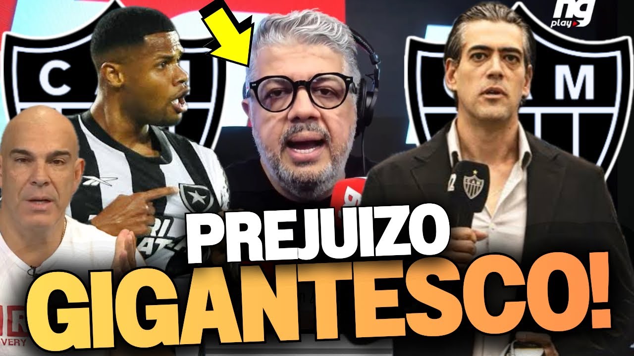 ⚫️ATLÉTICO MG AGORAA! TV BAND MINAS GALO DEBATE SOBRE PREJUÍZO GIGANTESCO COM JÚNIOR SANTOS ESQUENTA