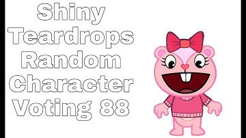 Shiny Teardrops Random Character Voting 88