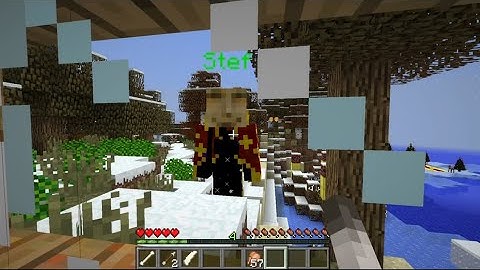 Minecraft but protagonist has weird friend 