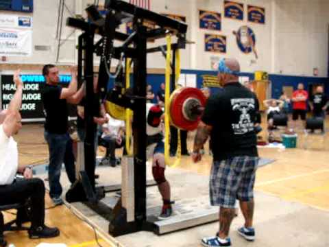 Joe Dolph @ 158 lbs squats 501 @ AAPF 2010