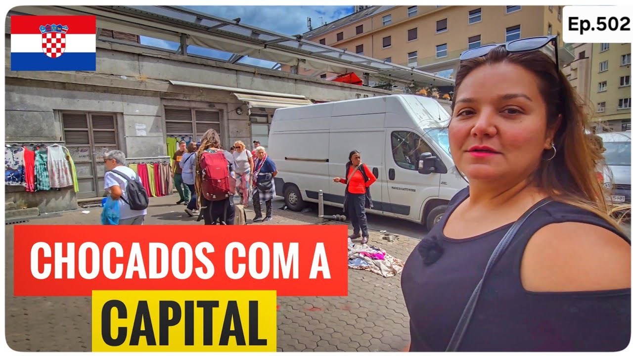 A CAPITAL DA CROÁCIA NÃO É COMO VOCÊ IMAGINA!