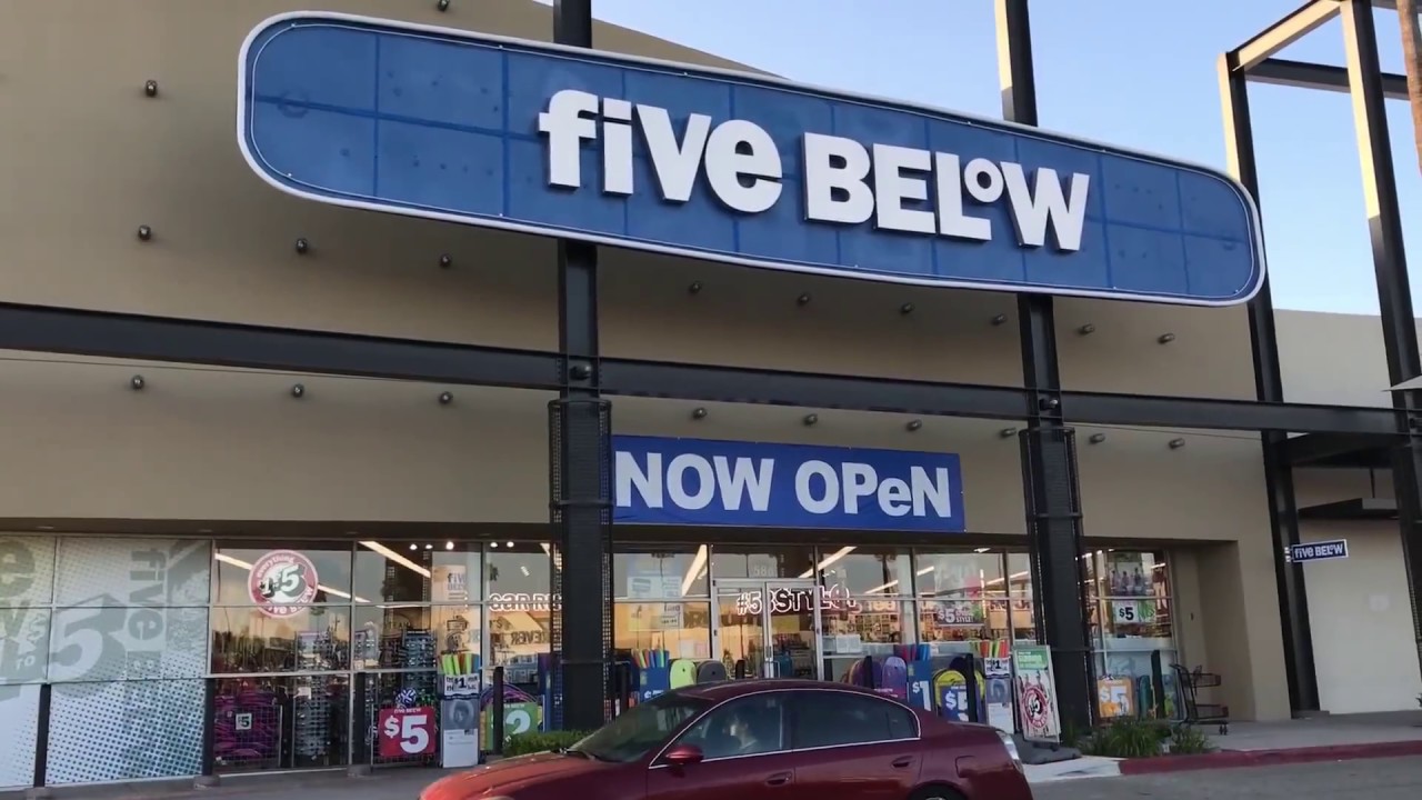 Five Below: Photo Tour Shows How Fitness and Beauty Merchandise Made It  Successful