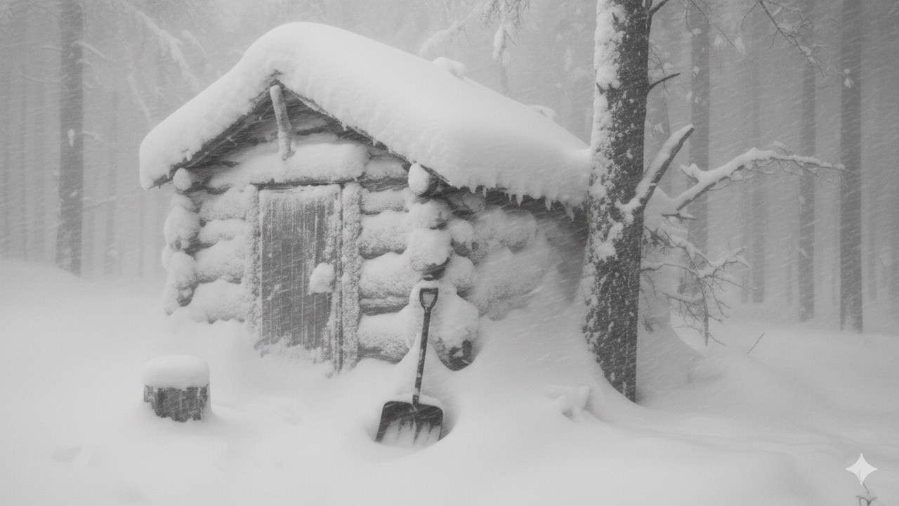 SURVIVAL in a -40°F BLIZZARD: Survived in A TREEHOUSE in the middle of A BLIZZARD!