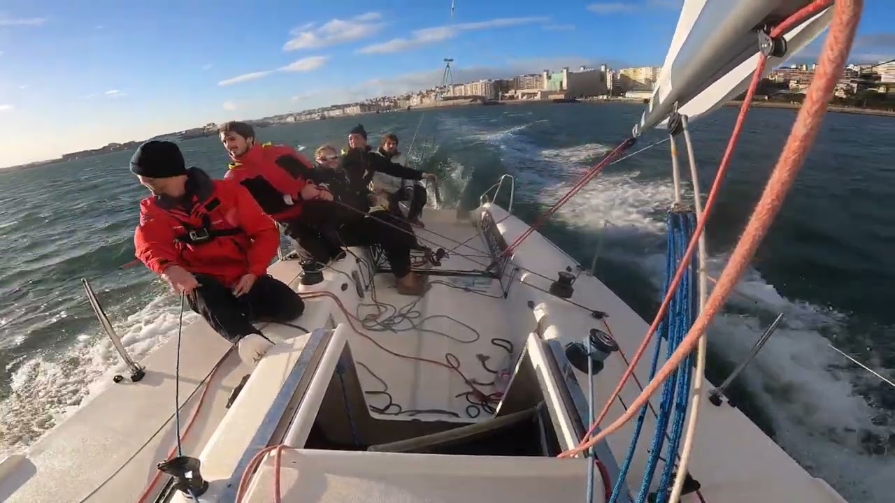 Entrenamiento con viento | J/80 Central Optica