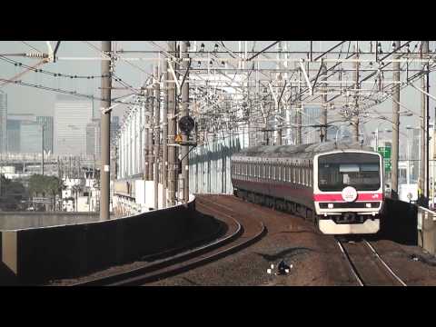 京葉線　209系500番台　ケヨ34編成　20周年ヘッドマーク付