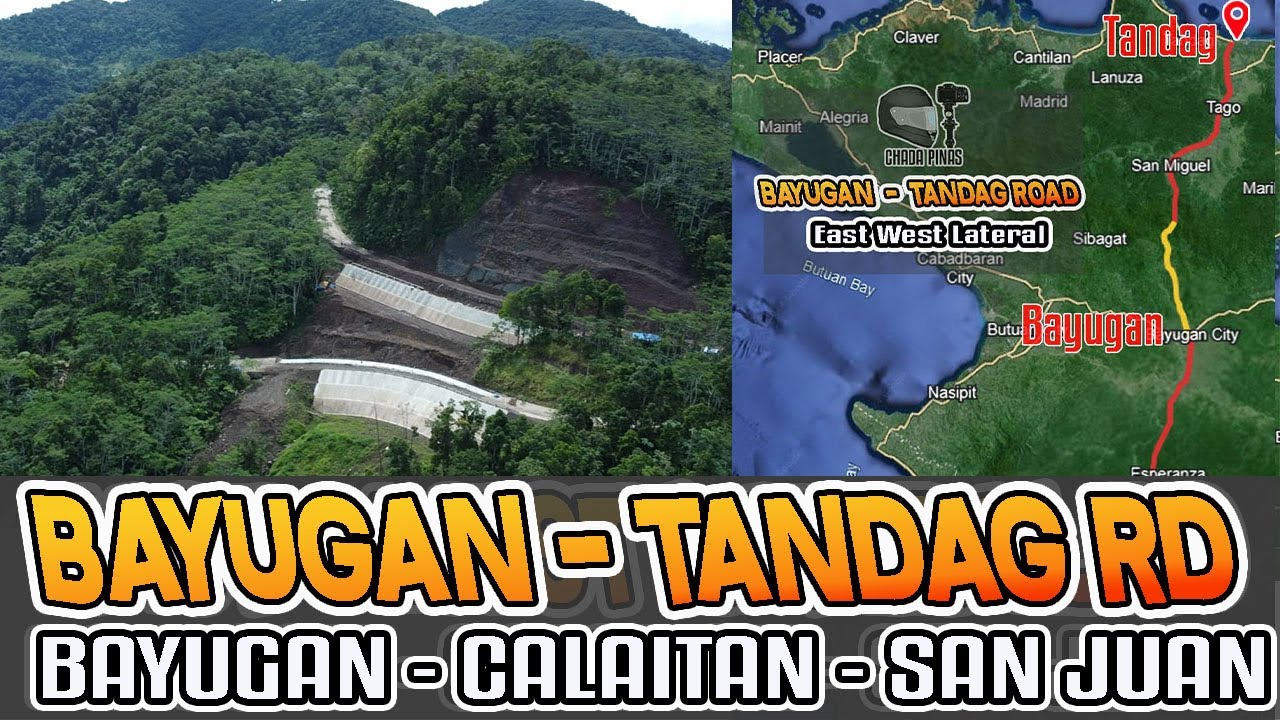BAYUGAN TANDAG ROAD - East West Lateral Road Bayugan Section
