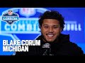 Blake Corum&#39;s FULL 2024 NFL Scouting Combine On Field Workout