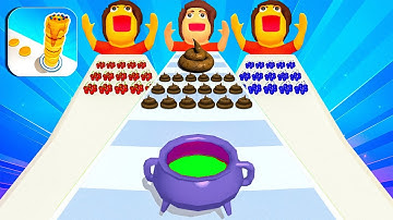 Pancake Run 🥞 Apple Gameplay TOP Levels iOS,Android Walkthrough BIG UPDATE ! GAME New Levels S8GFNS7