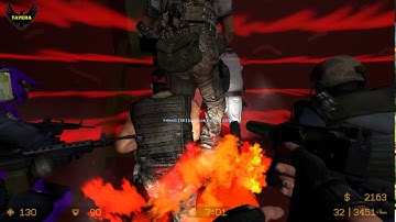 ZOMBIE ESCAPE ROUND ON COUNTER-STRIKE: SOURCE, map: ze_shroomforest, LEVEL: EXTREME 1, CSS