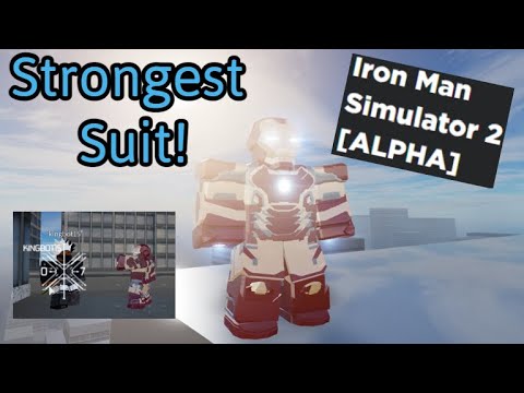 The Strongest Suit In Iron Man Simulator 2 Roblox Youtube - best iron man game on roblox