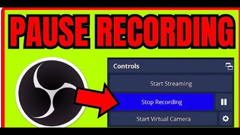 How To Pause Recording In OBS (2025)
