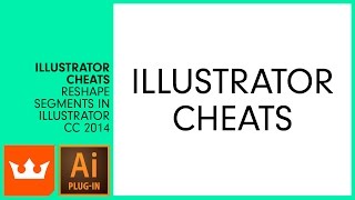 Reshape Segments in Adobe Illustrator CC 2014