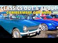 Classic cars out  about  2024 cars and coffee meet