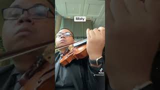 music violin cover jazz misty