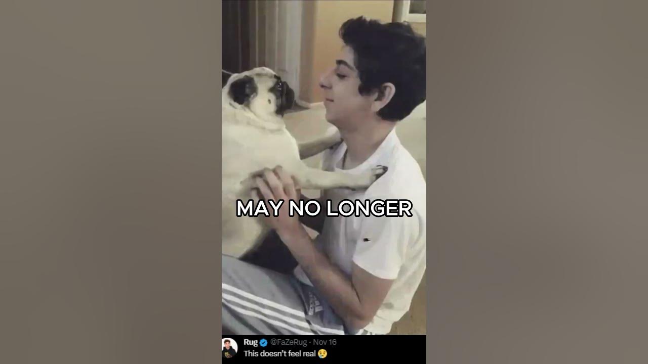 How Faze Rug's Beloved Dog Bosley Touched Millions Remembering a