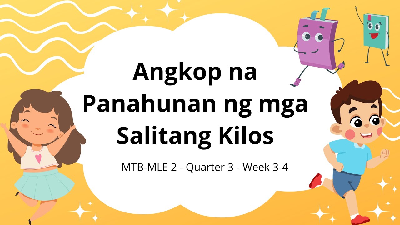 Angkop Na Panahunan Ng Mga Salitang Kilos Youtube