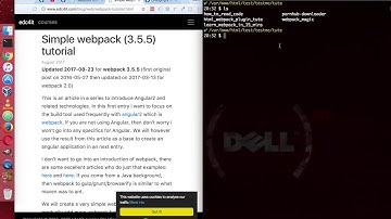 Configure webpack with typescript, scss, HtmlWebpackPlugin and more