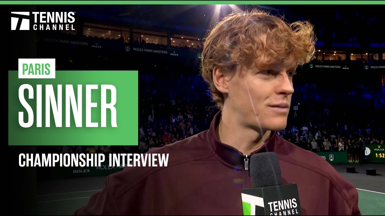 Jannik Sinner on reclaiming the World No. 1 Ranking | Paris 2025