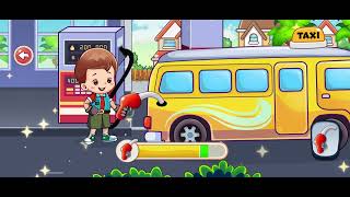 Kids Taxi - Driver Game by Ninos World screenshot 1