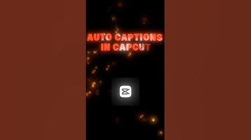 HOW TO CREATE AUTO CAPTIONS IN CAPCUT ✨ #shorts #capcut #editing