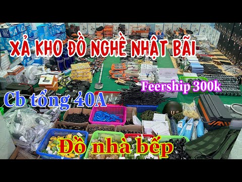 Video Xả kho đồ nghề nhật, tô vít đa năng, cb tổng chống... - youtube