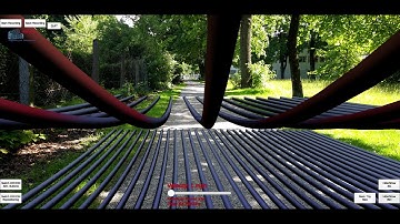 Delorean Back to the Future I: Computational Fluid Dynamics Simulation(0-88mph) in Augmented Reality