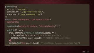Understanding Asynchronous Data in Angular: How to Pass Data to Child Components