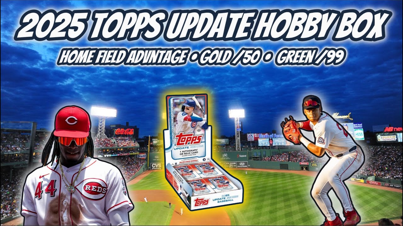 ?Rookie Home Field Advantage? 2025 Topps Update Hobby Box — Gold 