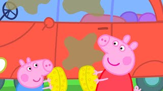 Peppa Pig in Hindi - Kaar Kee Safaee - हिंदी Kahaniya - Hindi Cartoons for Kids