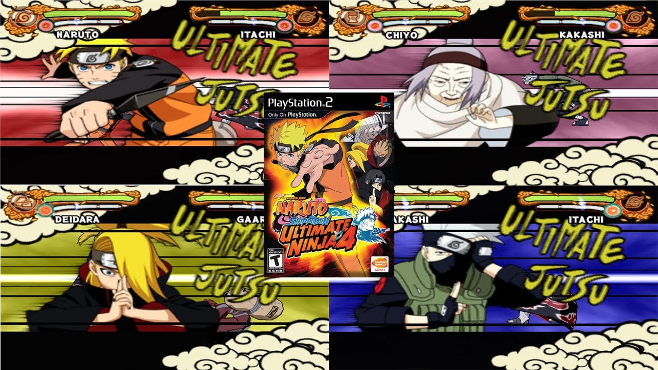 All Ultimate Jutsu Naruto Shippuden Ultimate Ninja 4 part 1 #narutoshippuden
