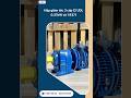 Hộp giảm tốc 3 cấp (2 UDL 0.37kW và 1 R37) thiết kế gọn gàng, lắp đặt linh hoạt. Sẵn kho, giao nhanh