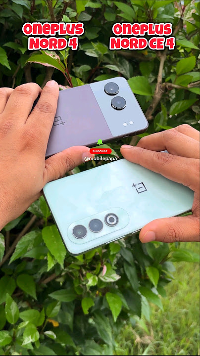 Oneplus Nord 4 vs Oneplus Nord CE 4 Camera Test
